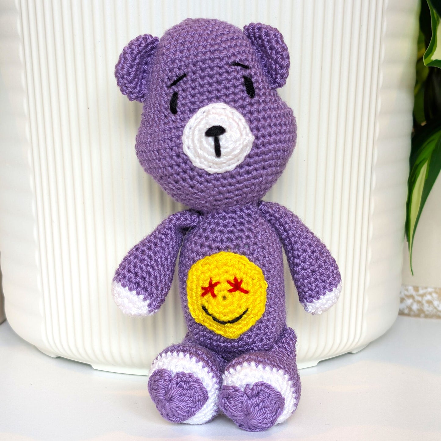 Bear with Smile Amigurumi