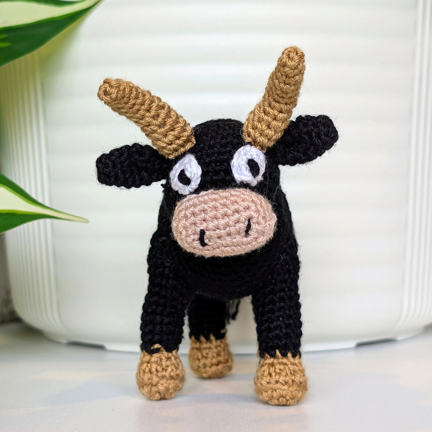 Bison Crochet Plush