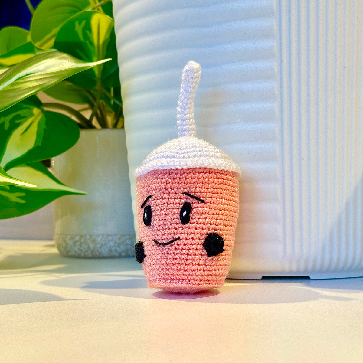 Boba Tea Amigurumi - Crochet Figurine