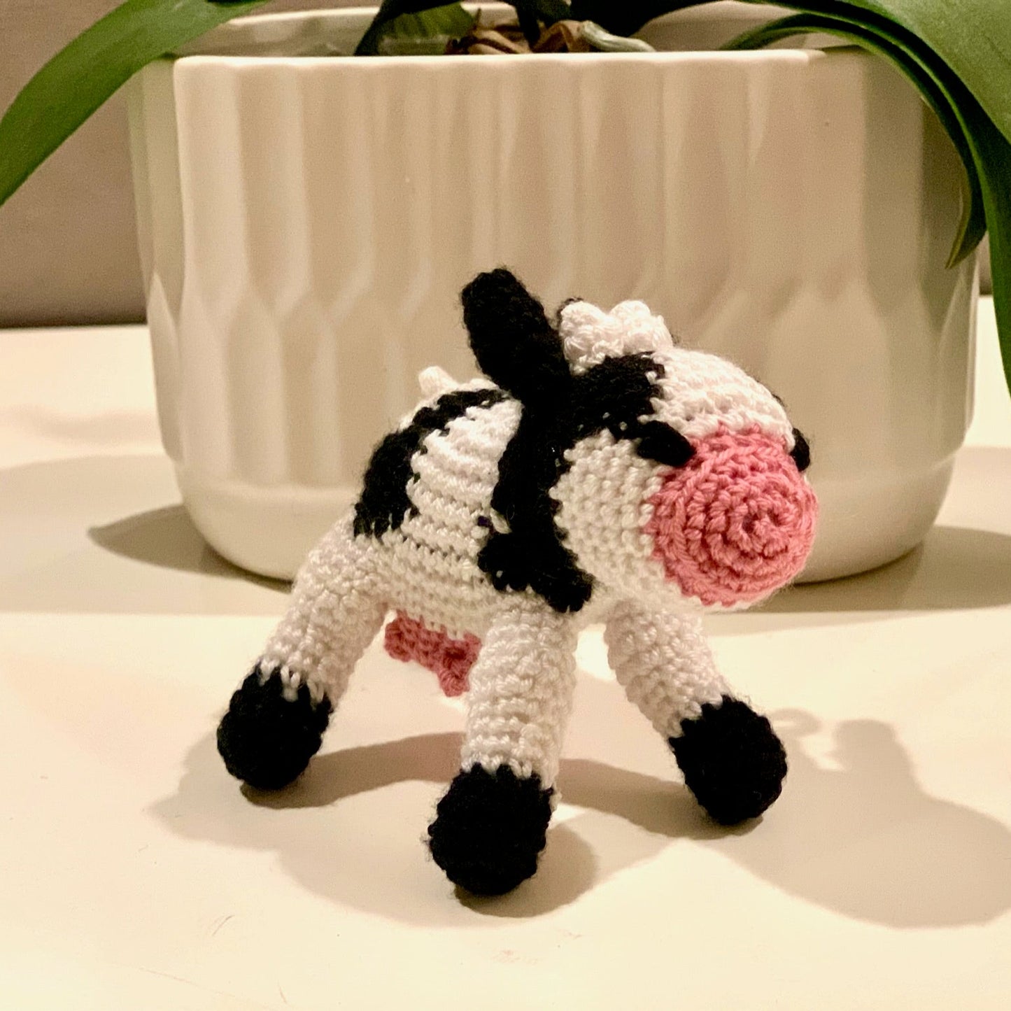 Calf Amigurumi - Handmade Crochet Plush Figurine