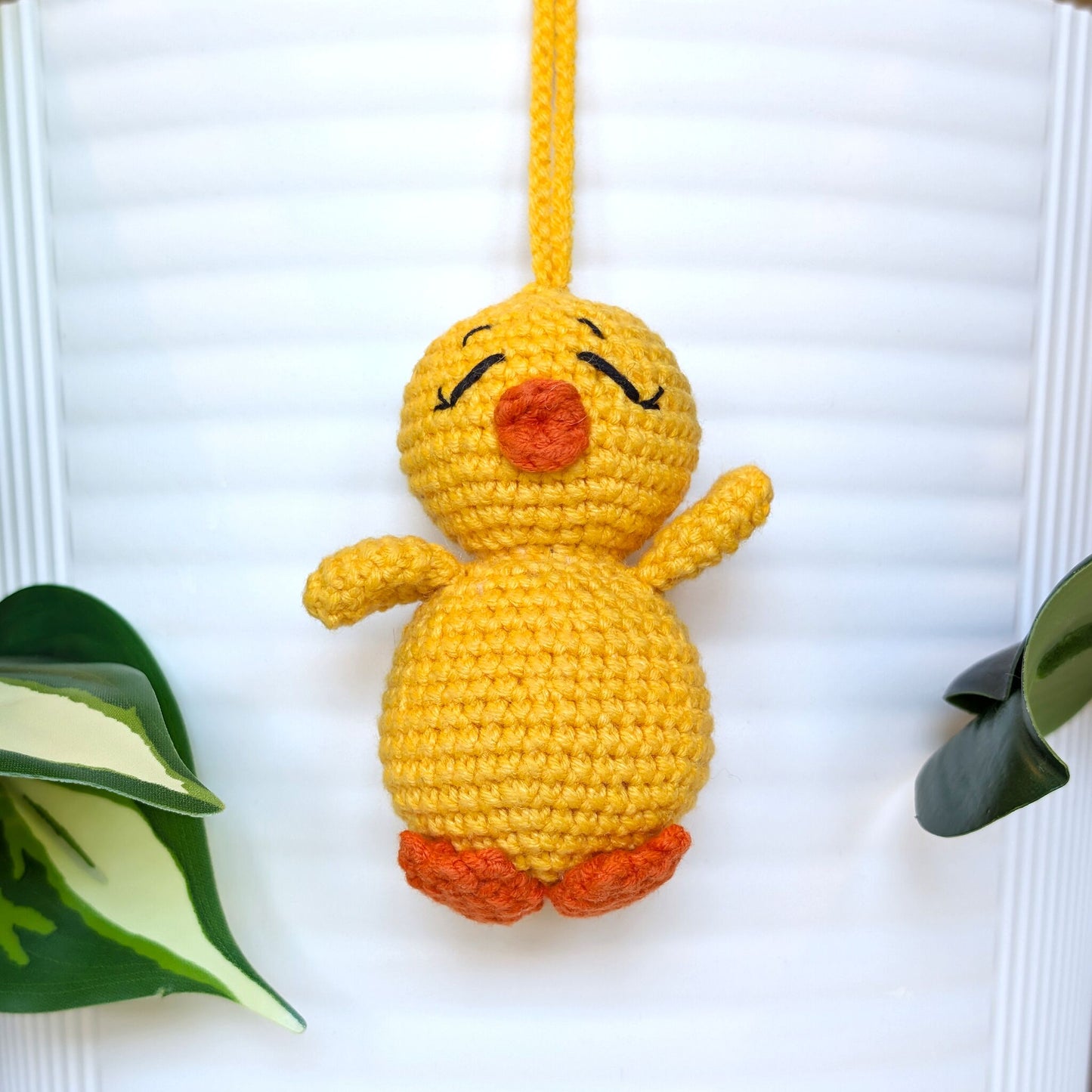 Mini-Small Chick (Amber) Crochet Charm