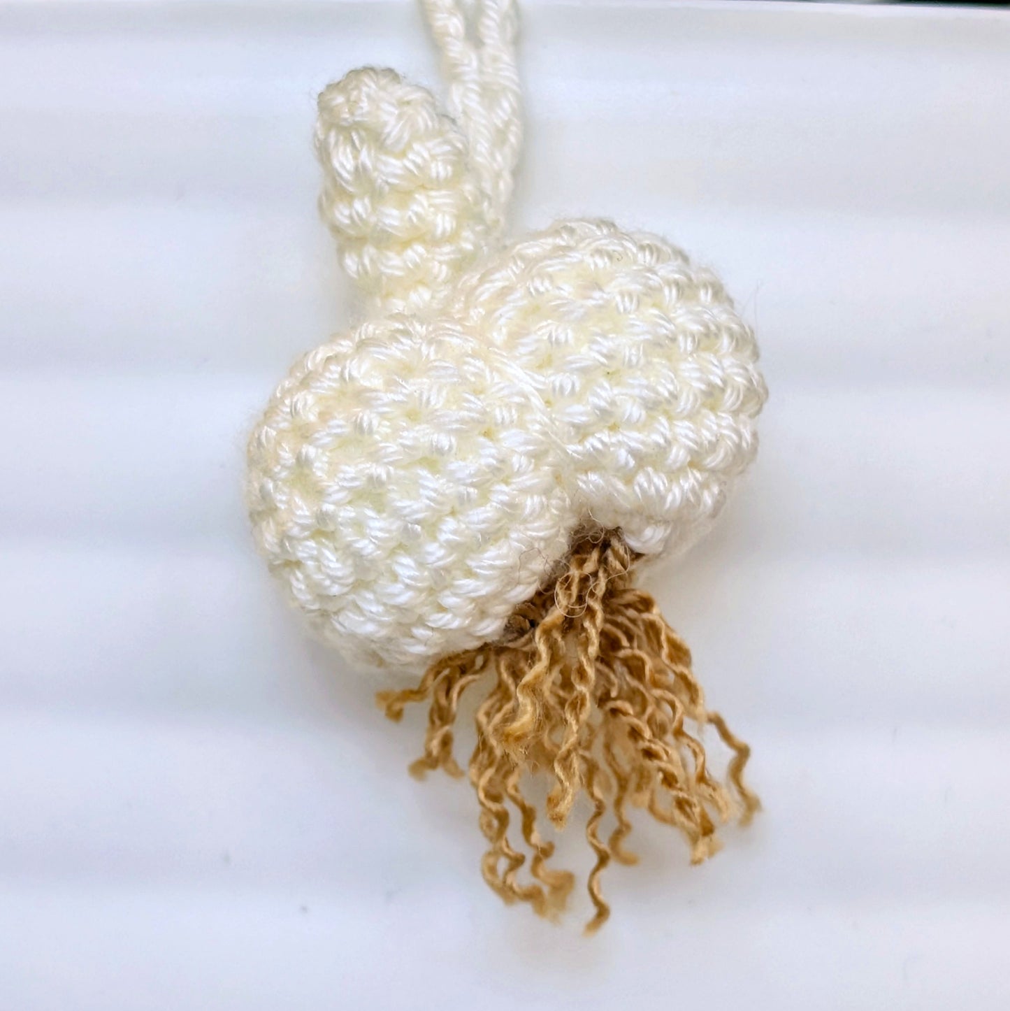 Garlic Amigurumi - Without Leaves