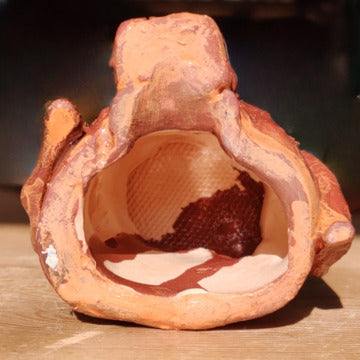 Owl Clay Figurine