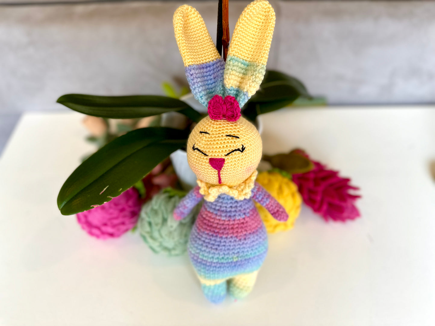 Rainbow Bunny Duo