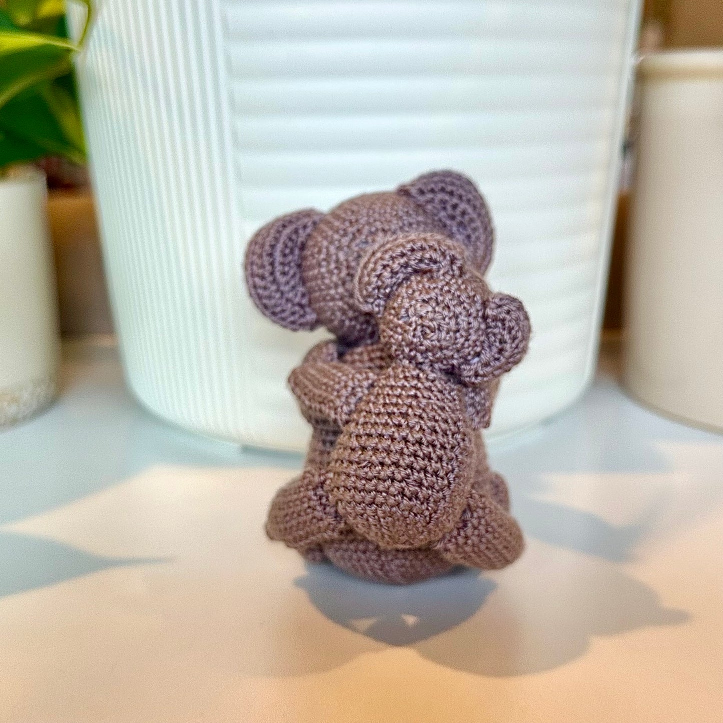 Koala Crochet Plush with Baby