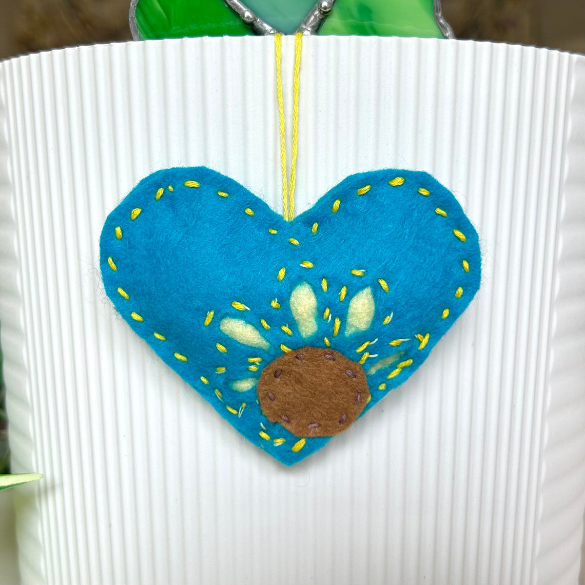 Ukrainian Heart Ornament