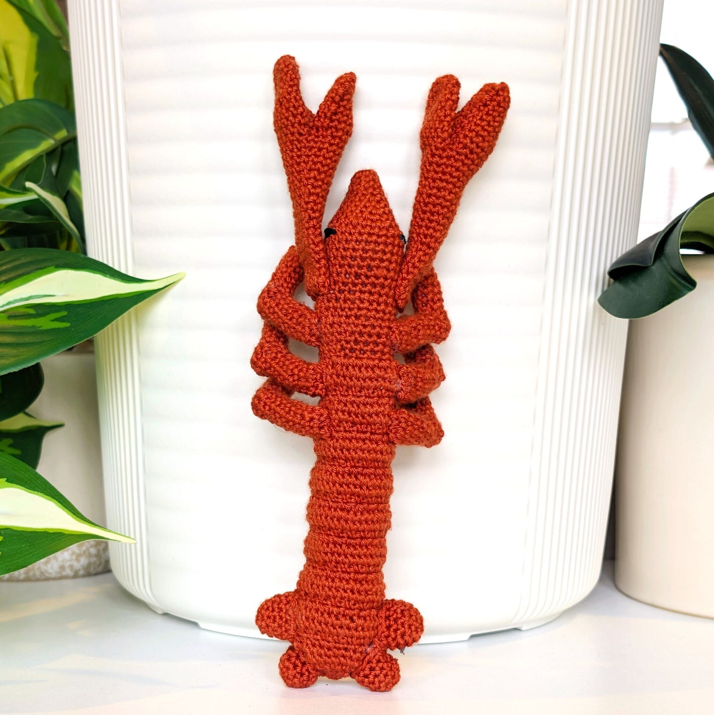 Lobster Amigurumi - Large - Handmade Crochet Plushie