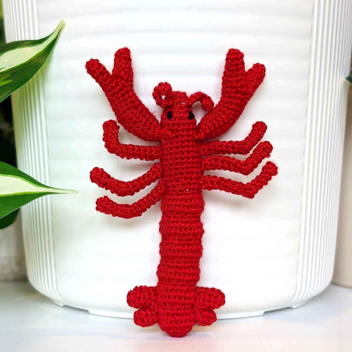 Lobster Amigurumi - Small - Handmade Crochet Plush Figurine