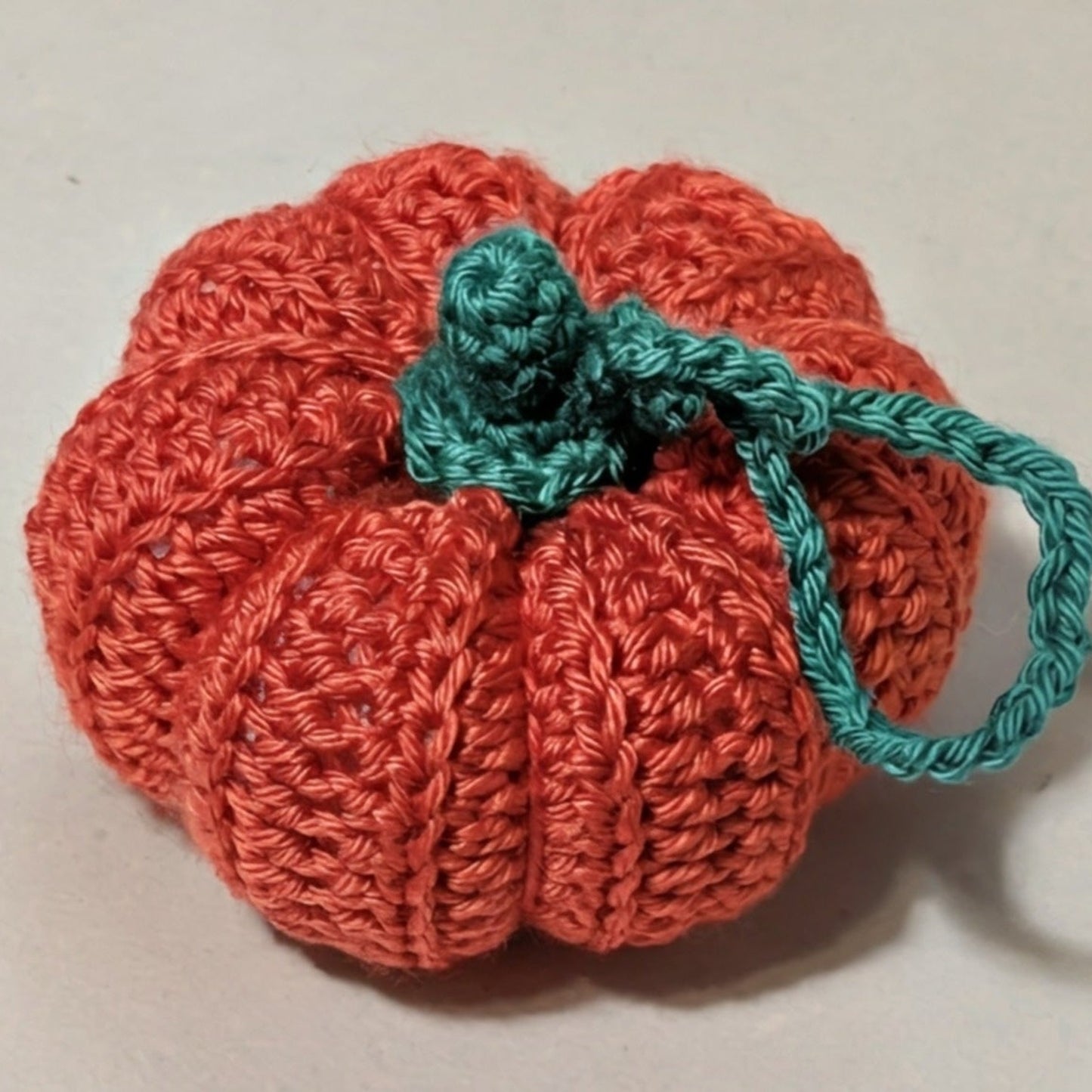 Pumpkin Amigurumi - Small - Handmade Crochet Bag Charm