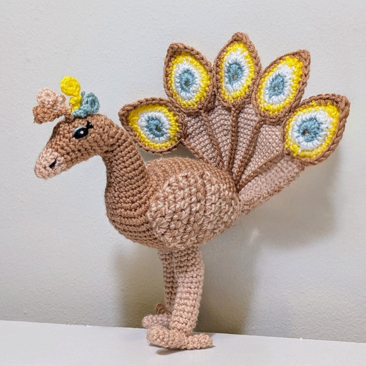 Peacock Amigurumi - Various - Handmade Crochet Plush Figurine