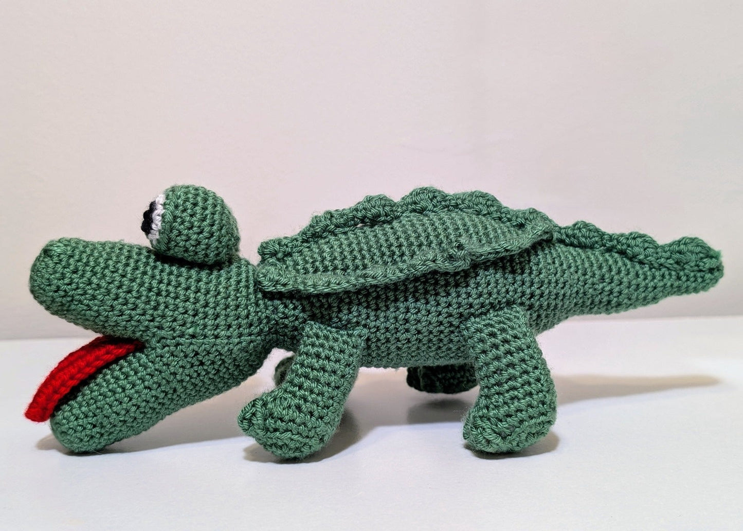 Alligator Amigurumi - Handmade Crochet Plushie