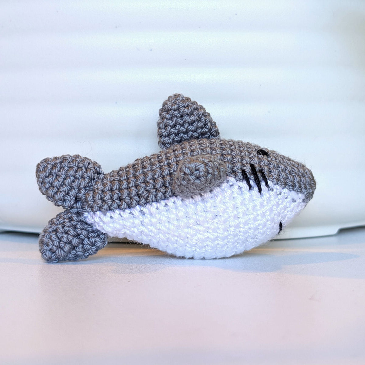Shark Amigurumi - Mini - Handmade Crochet Plush Figurine