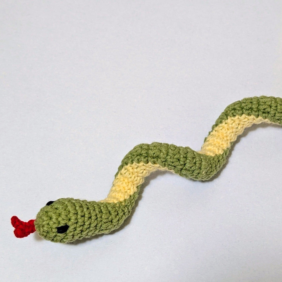 Snake Amigurumi - Handmade Crochet Plush Figurine