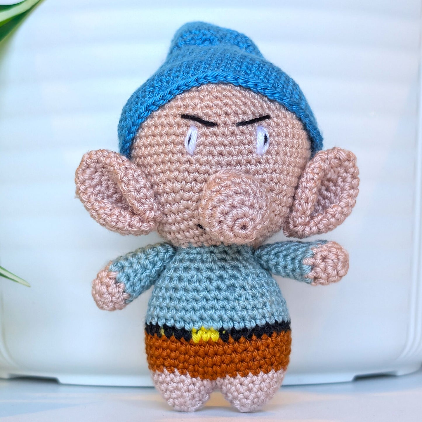 Woodland Gnome - Handmade Crochet Plush Figurine