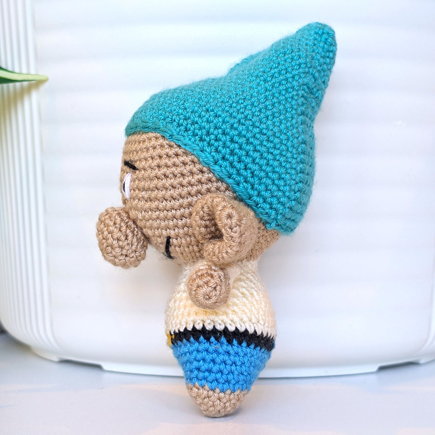 Woodland Gnome "Olav" - Handmade Amigurumi Plush Figurine