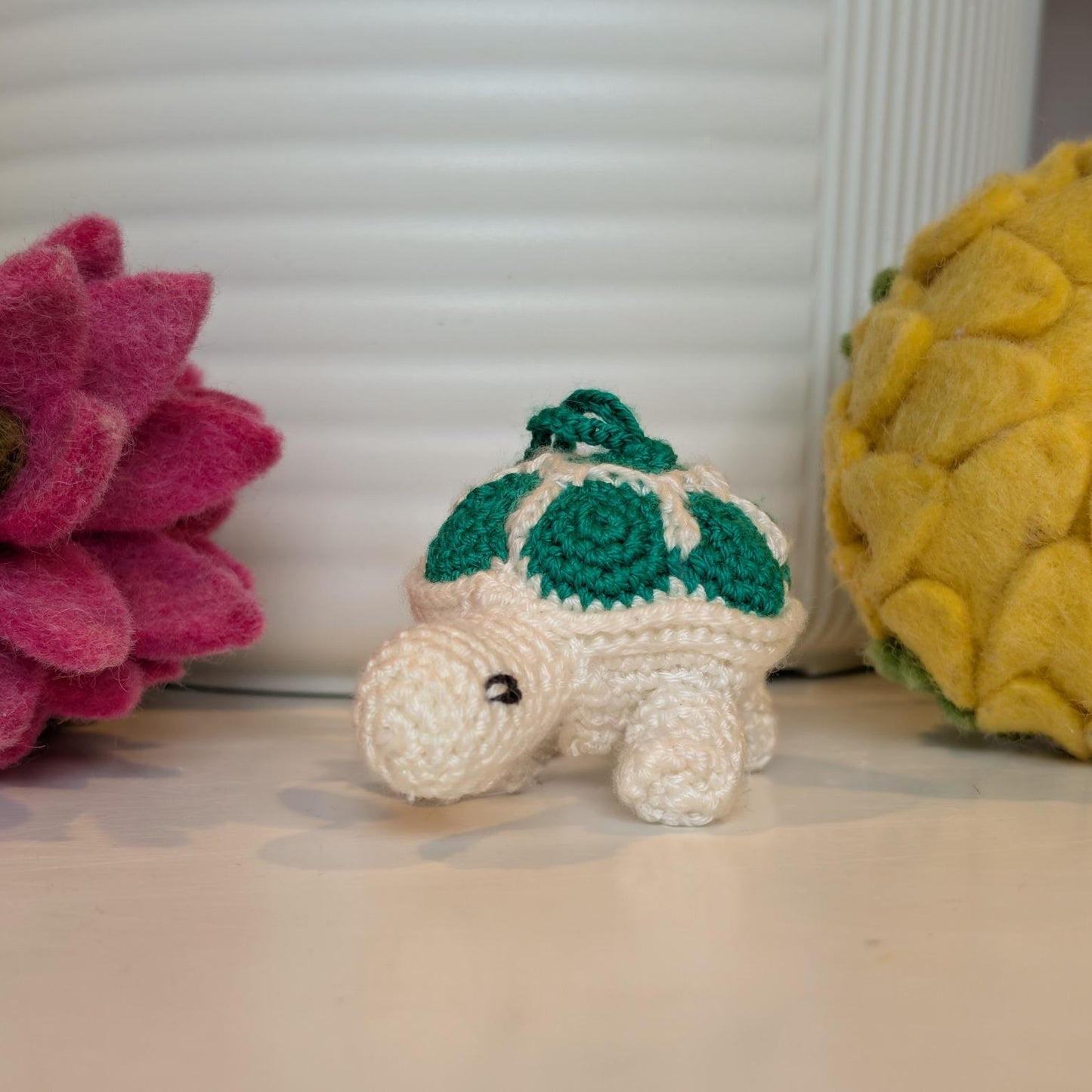 Turtle Amigurumi - Mini - Handmade Crochet Plush Keychain