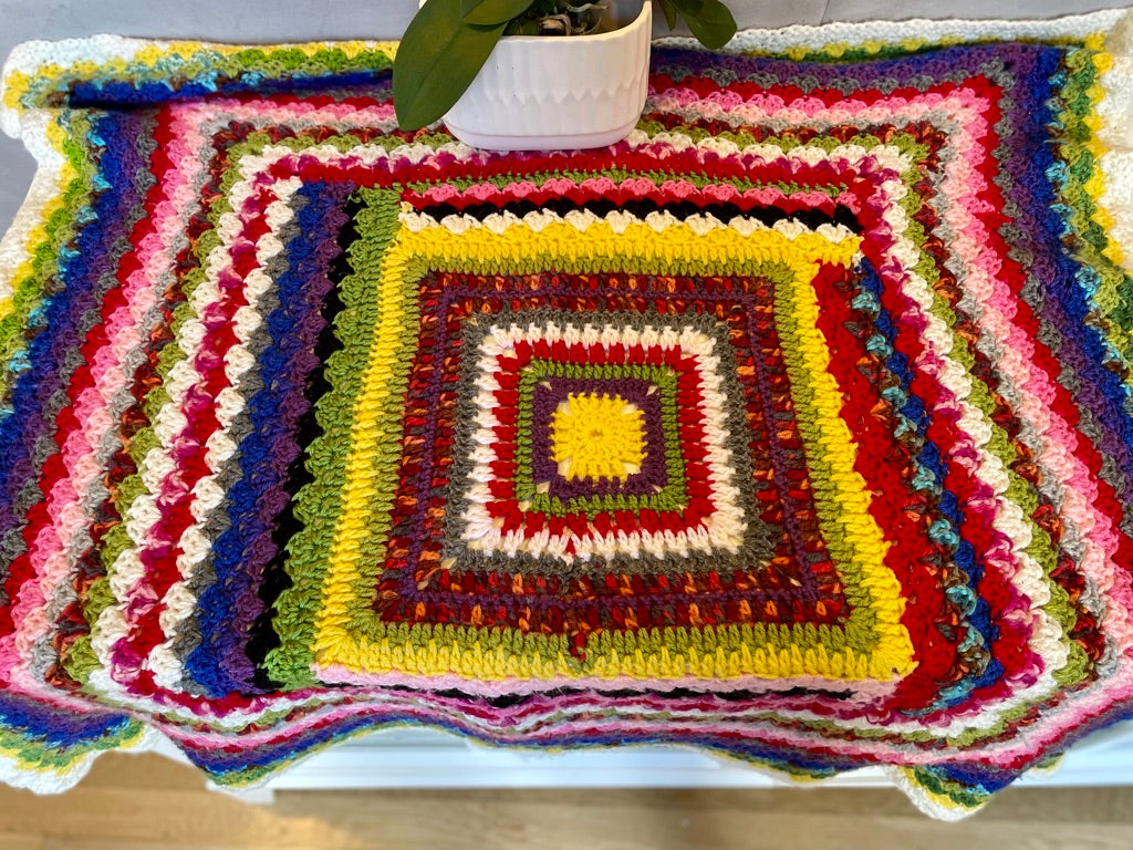 Beautiful Hand Crocheted Blanket