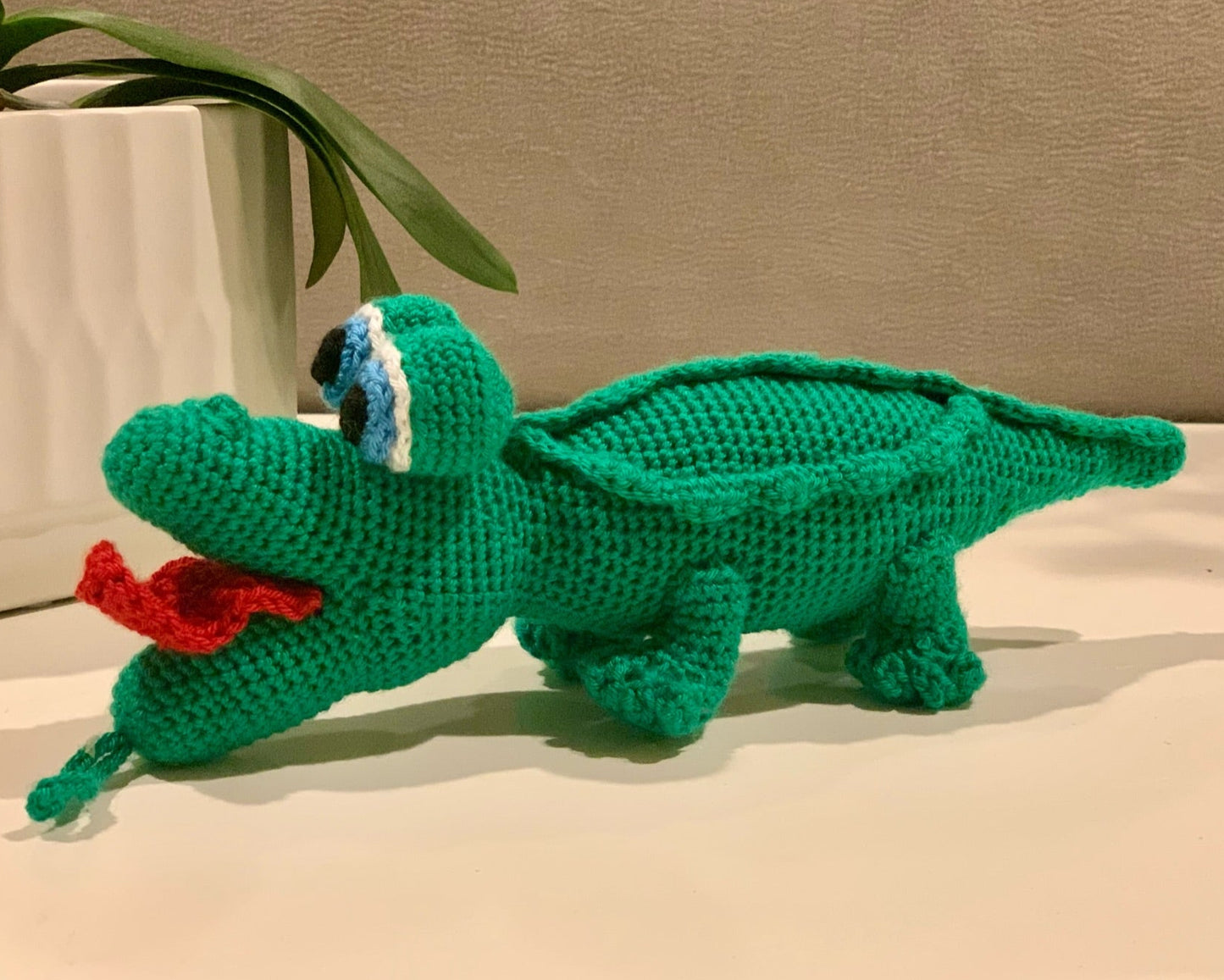 Alligator Amigurumi - Handmade Crochet Plushie