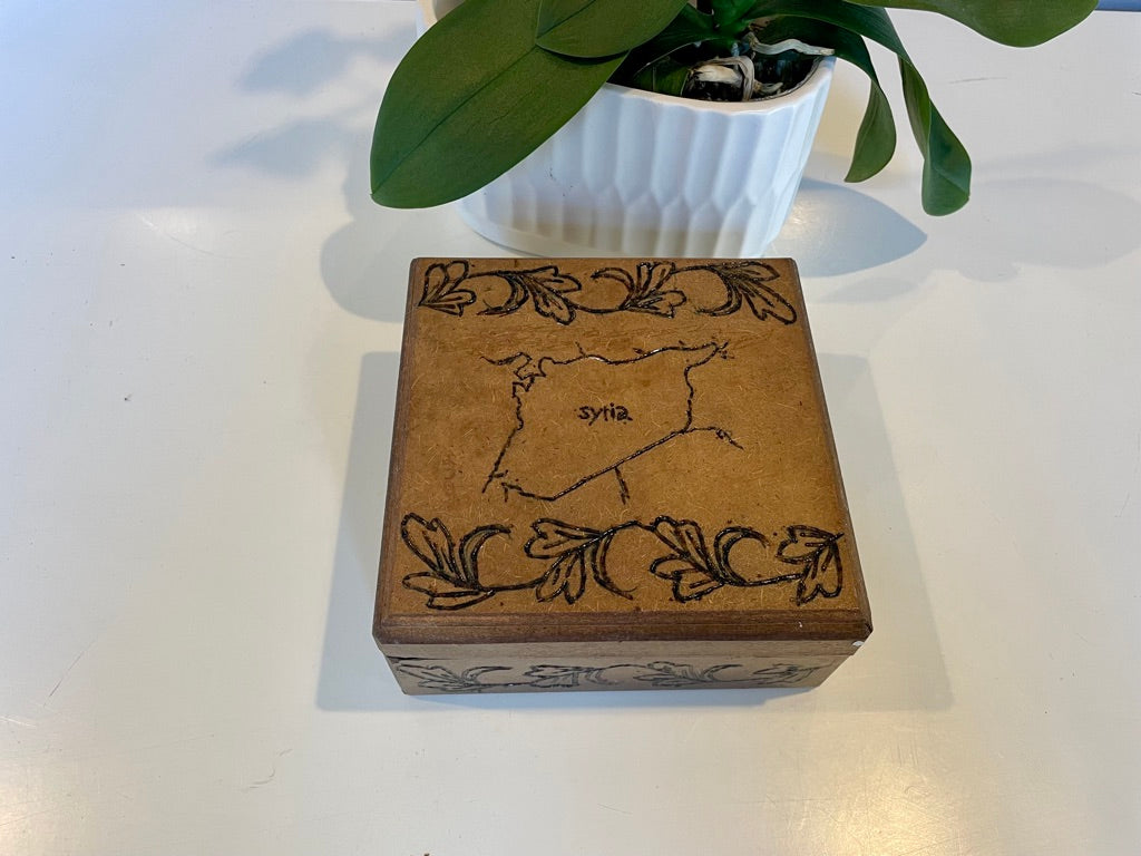 Handmade Syrian Box With Soap