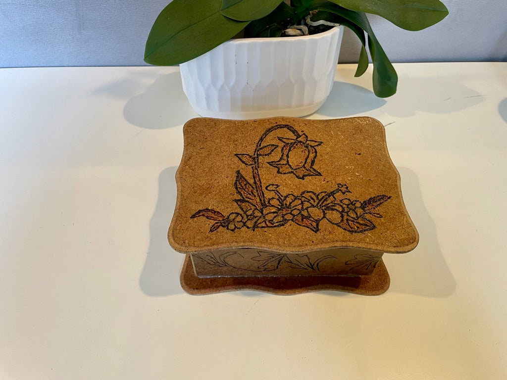 Handmade Floral Box With Soap