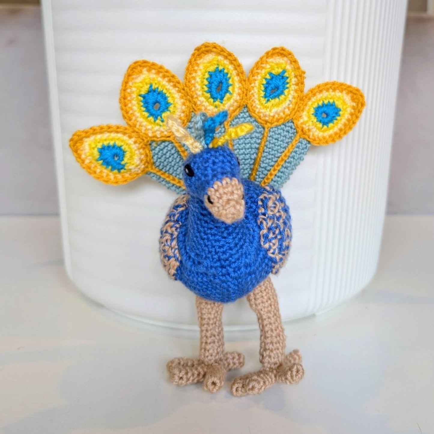 Peacock Amigurumi - Various - Handmade Crochet Plush Figurine