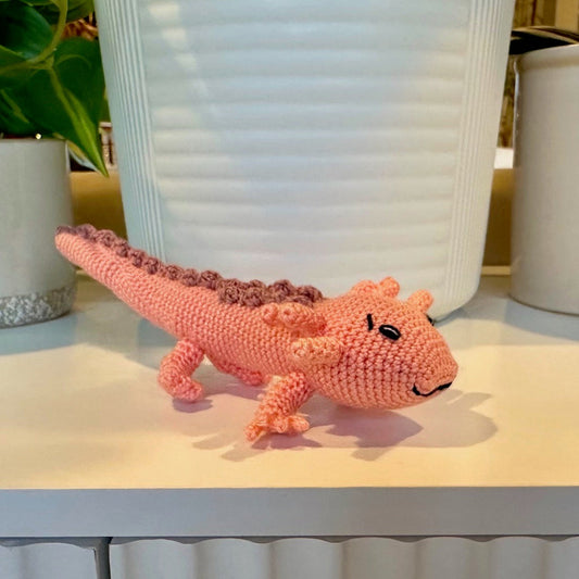 Axolotl Amigurumi - Handmade Crochet Plush Figurine