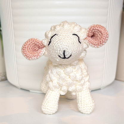 Baby Lamb Crochet Plush