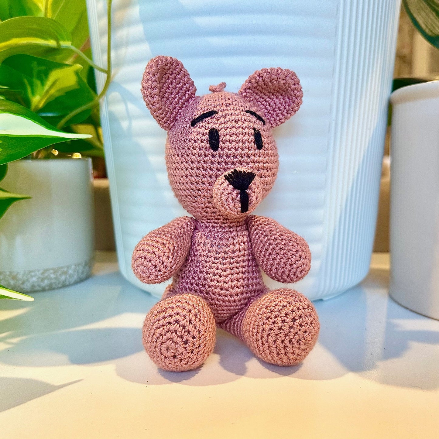 Bear Amigurumi - Medium - Handmade Crochet Plushie