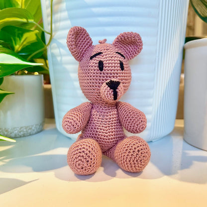 Bear Amigurumi - Medium - Handmade Crochet Plushie