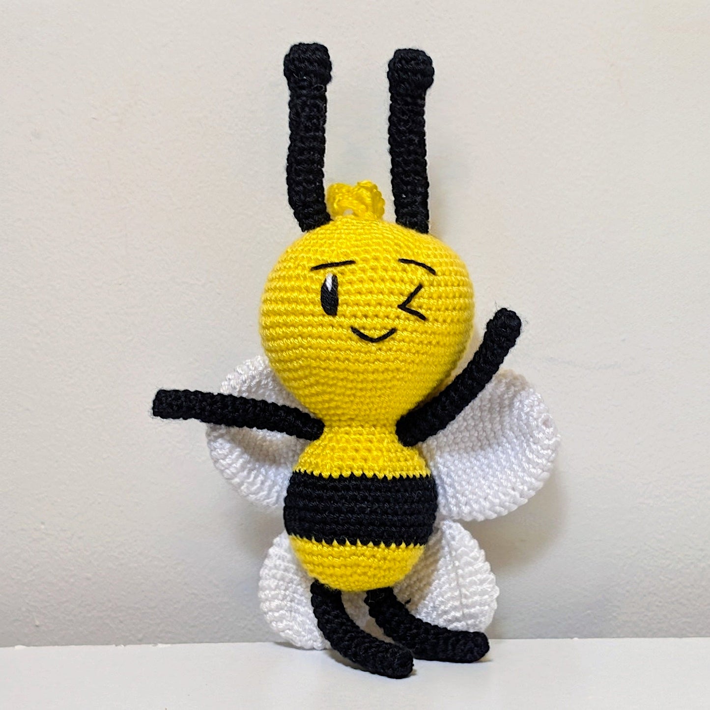 Bee Amigurumi - Small - Handmade Crochet Plushie