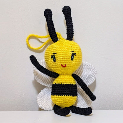 Bee Amigurumi - Small - Handmade Crochet Plushie