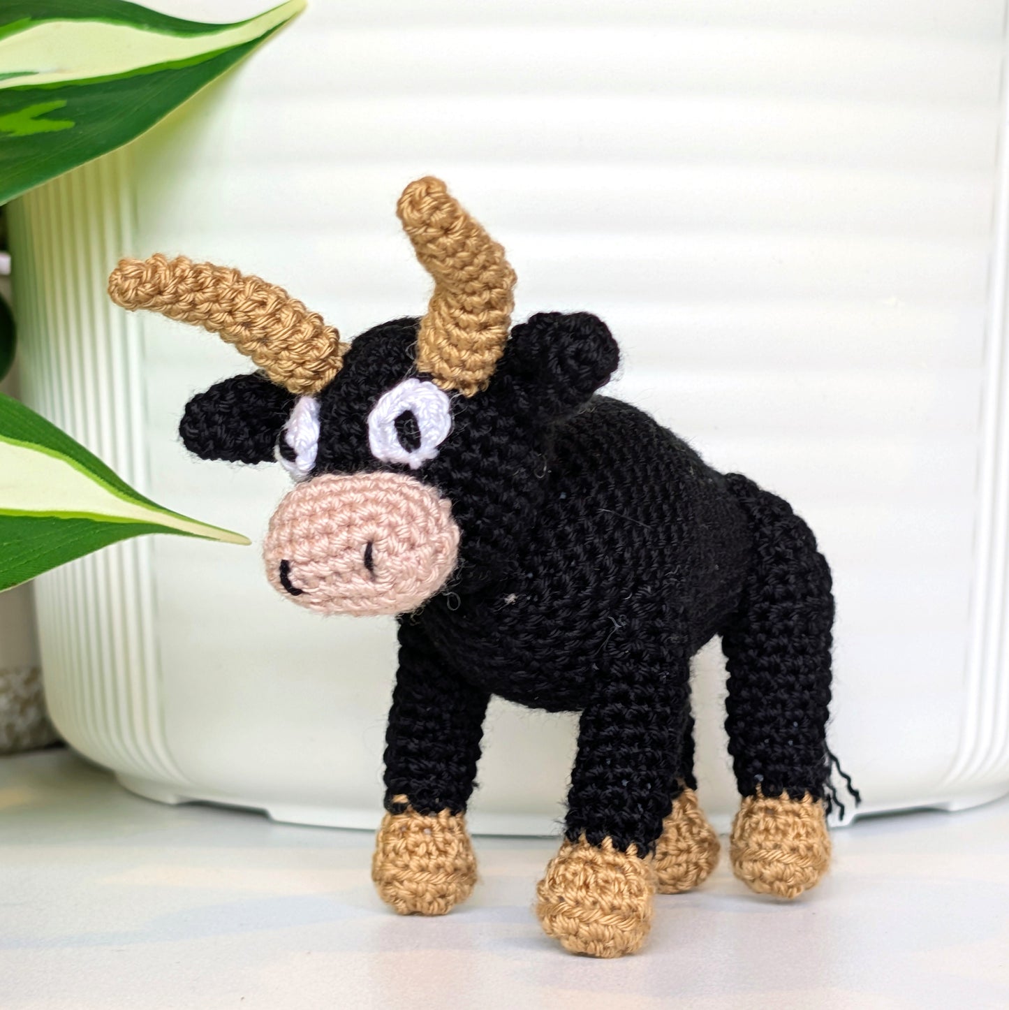 Bison Crochet Plush
