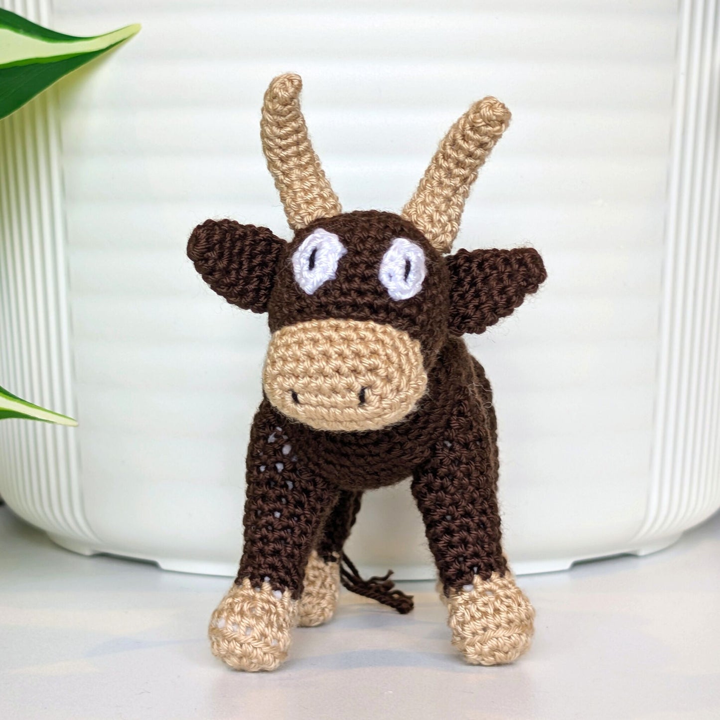 Bison Crochet Plush