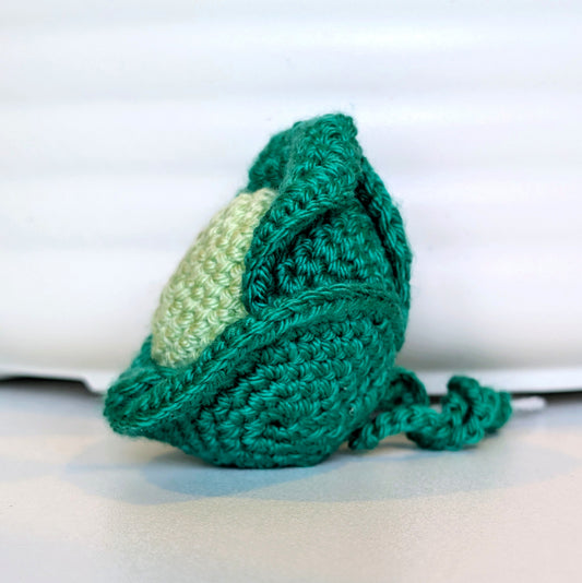 Cabbage Amigurumi - Crochet Keychain