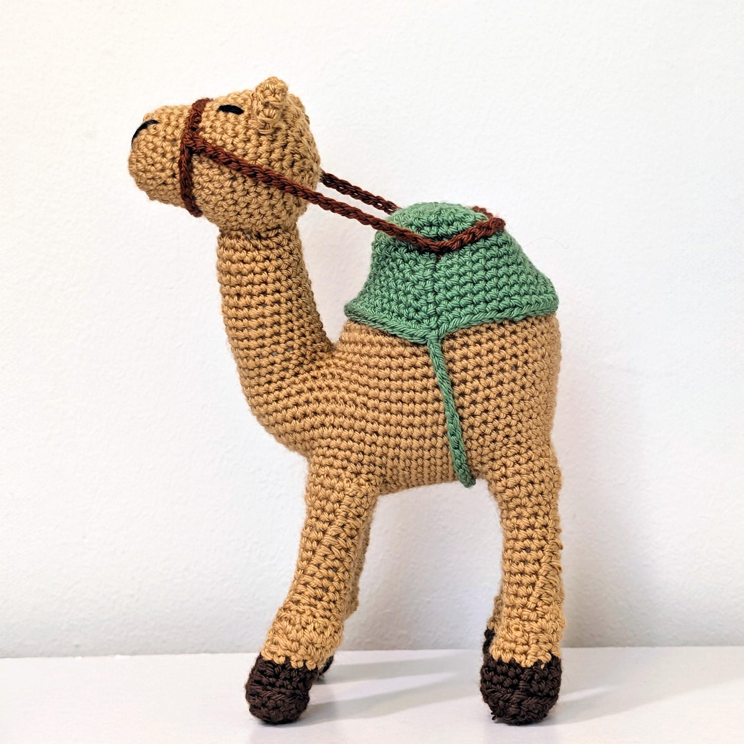 Camel Amigurumi - Medium - Handmade Crochet Plush Figurine