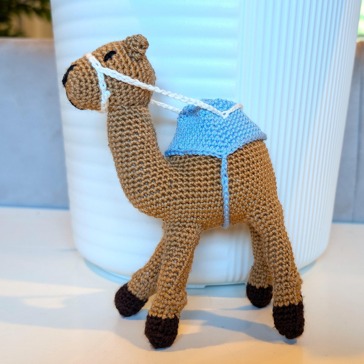 Camel Amigurumi - Medium - Handmade Crochet Plush Figurine