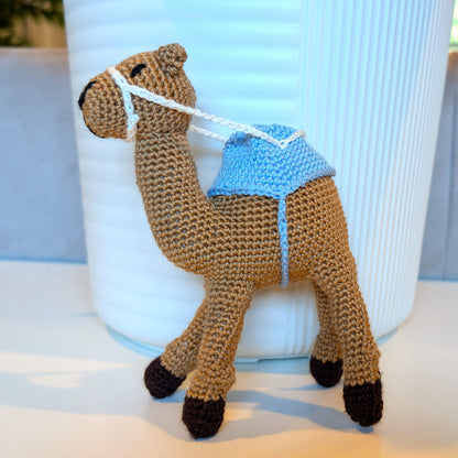 Camel Amigurumi - Medium - Handmade Crochet Plush Figurine
