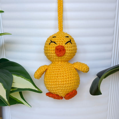 Mini-Small Chick (Amber) Crochet Charm