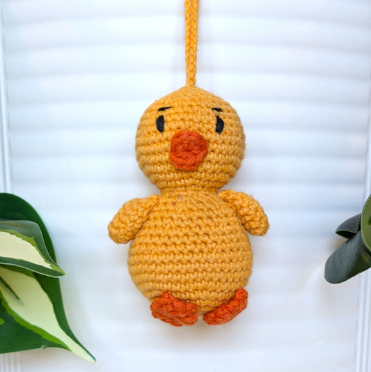 Mini-Small Chick (Golden Yellow) Crochet Charm