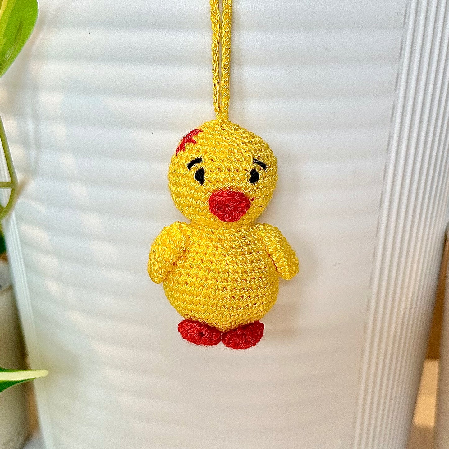 Chick Crochet Charm - Yellow