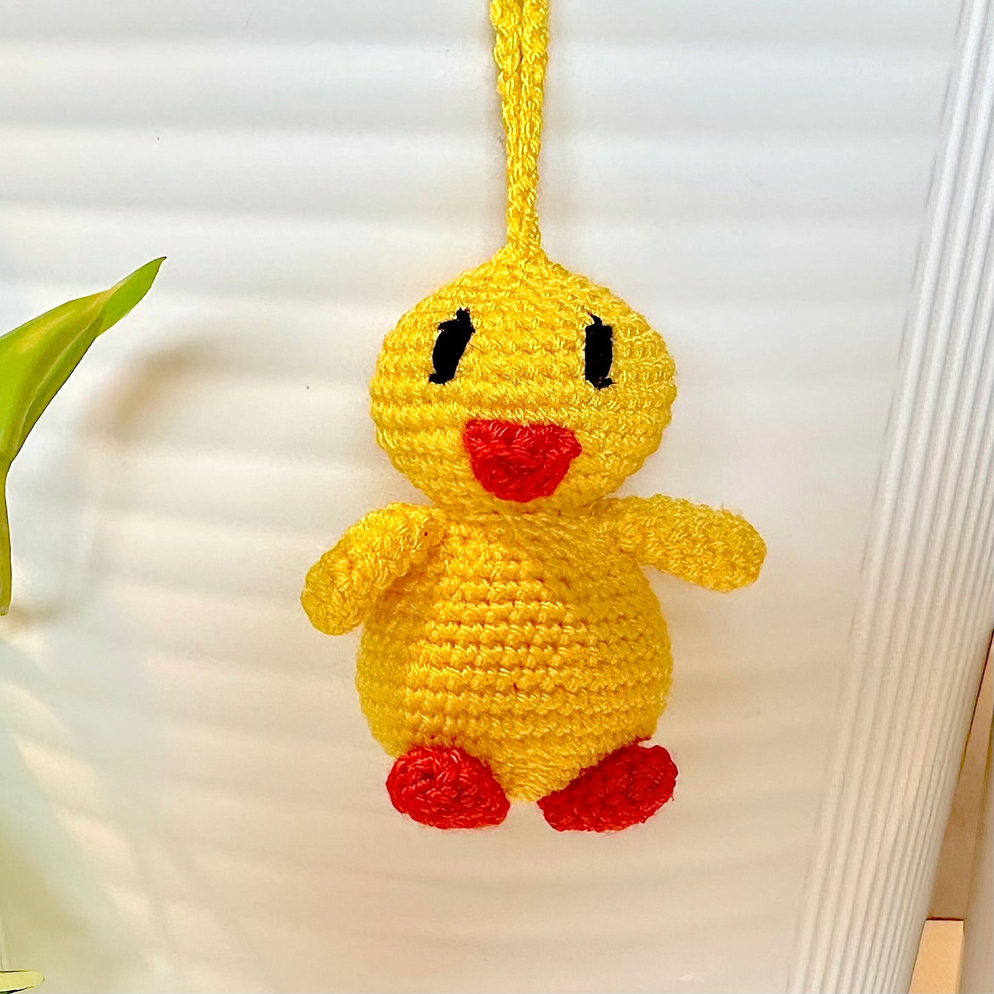 Chick Crochet Charm - Yellow