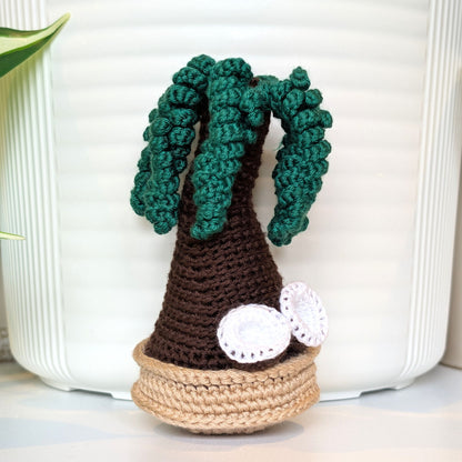 Coconut Tree - Medium - Amigurumi Crochet Plushie