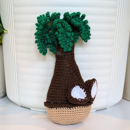 Coconut Tree - Medium - Amigurumi Crochet Plushie