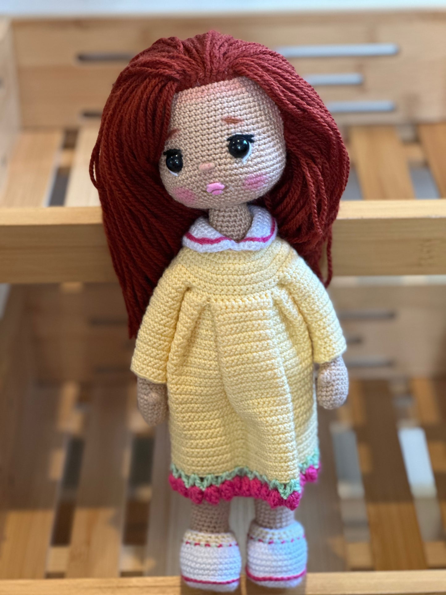 Ginger Doll in Yellow Dress