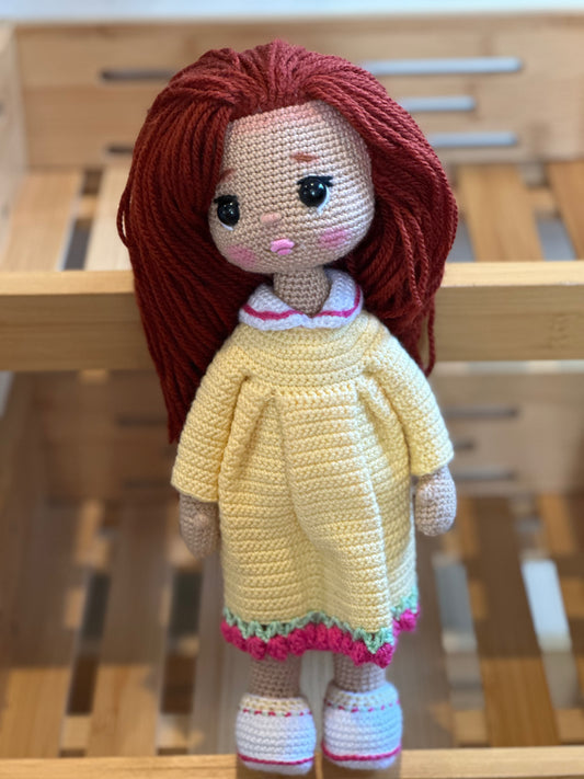 Ginger Doll in Yellow Dress