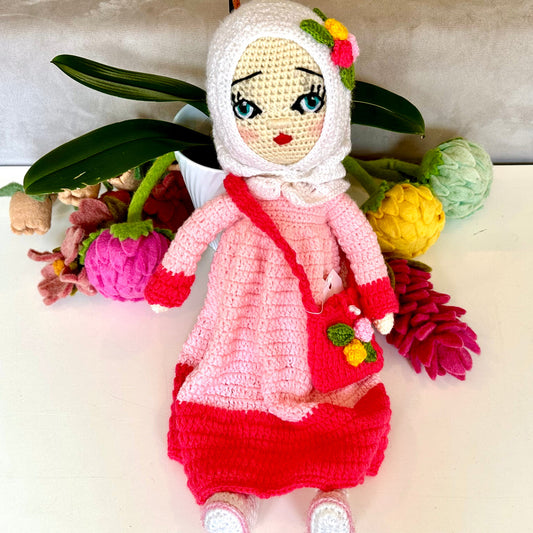 Floral Hijab Doll