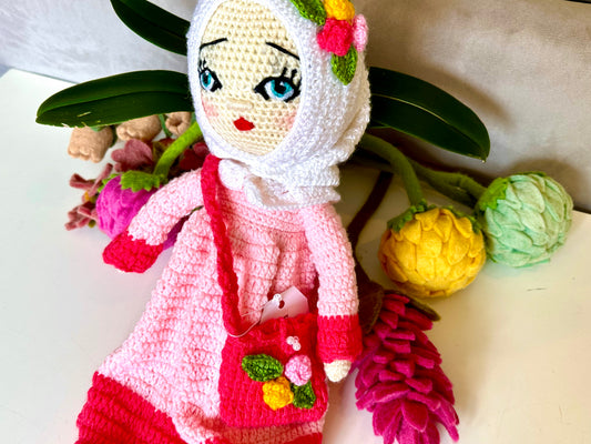 Floral Hijab Doll
