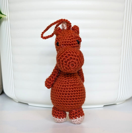 Dinosaur Mini Amigurumi - Crochet Bag Charm