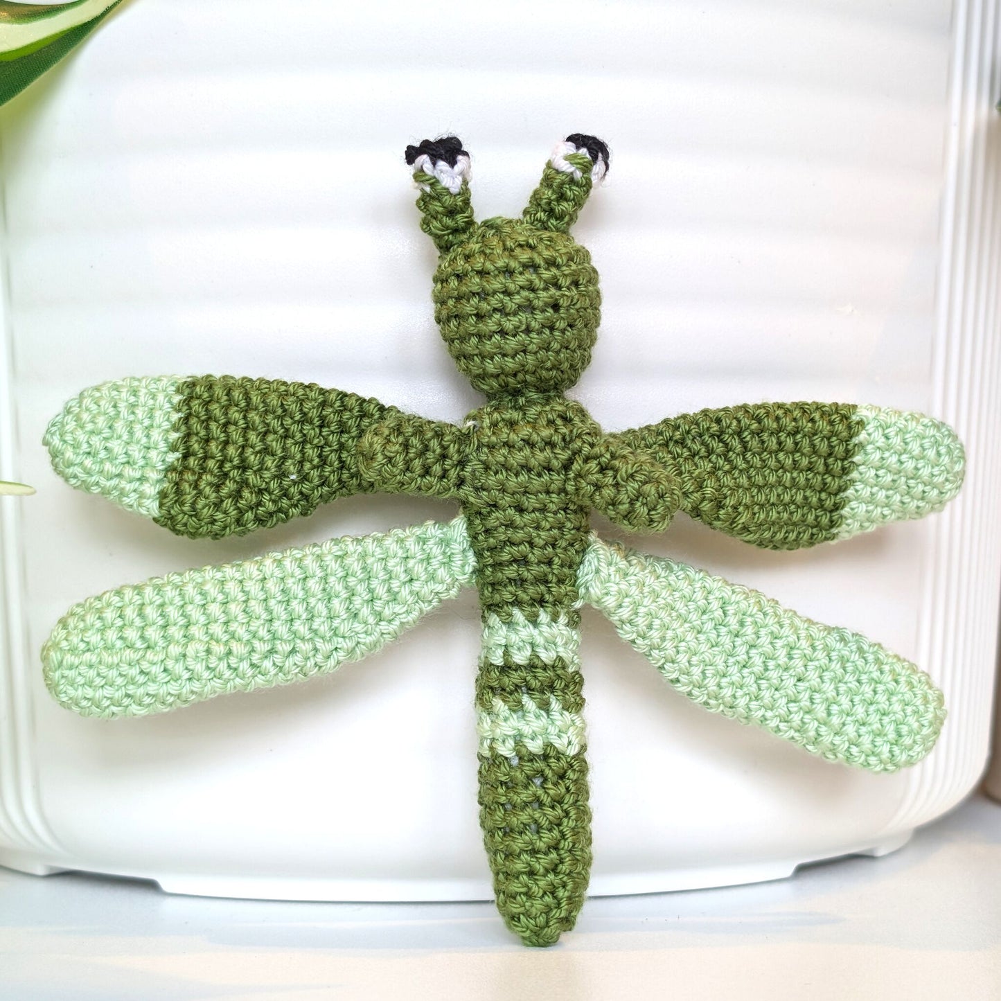 Dragonfly Amigurumi - Small - Handmade Crochet Figurine