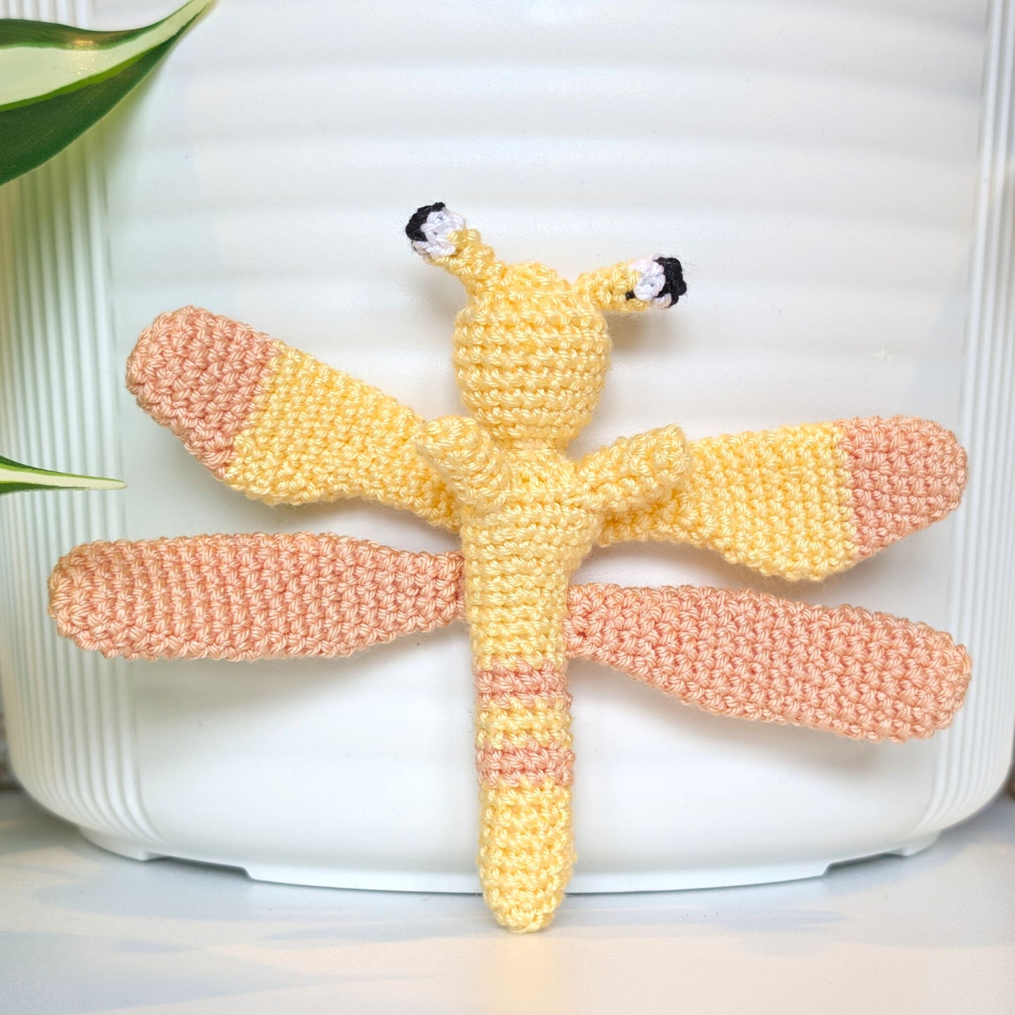 Dragonfly Amigurumi - Small - Handmade Crochet Figurine
